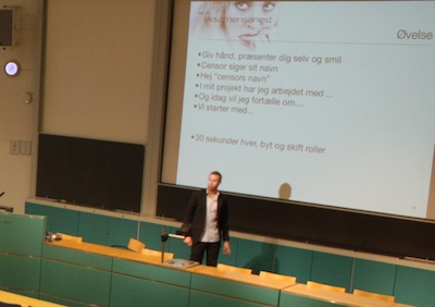 Eksamensangst foredrag med Malte Lange